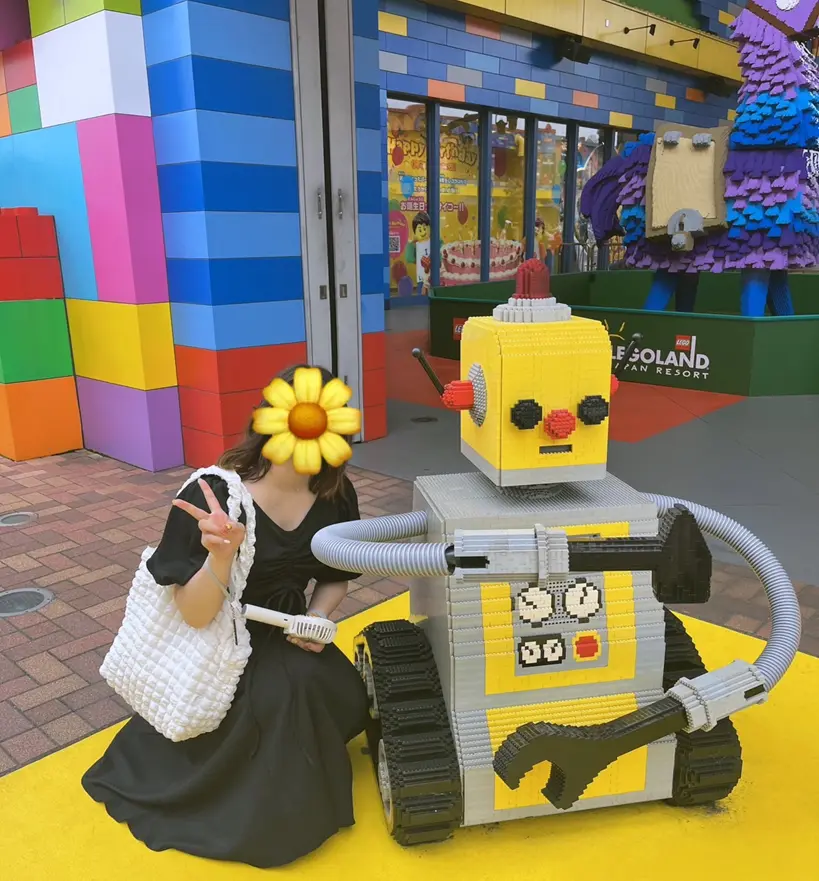 レゴブロックで出来たロボット
