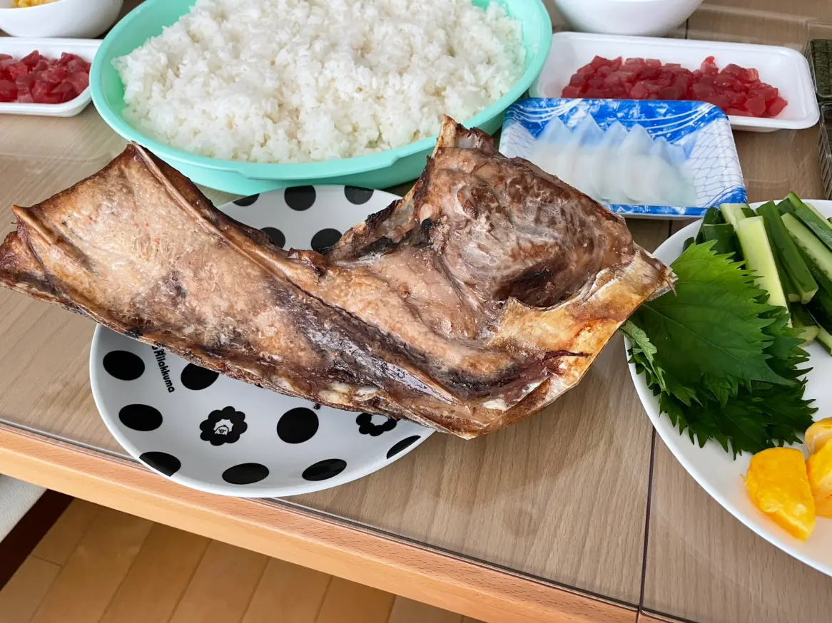 ホンマグロのカマ焼