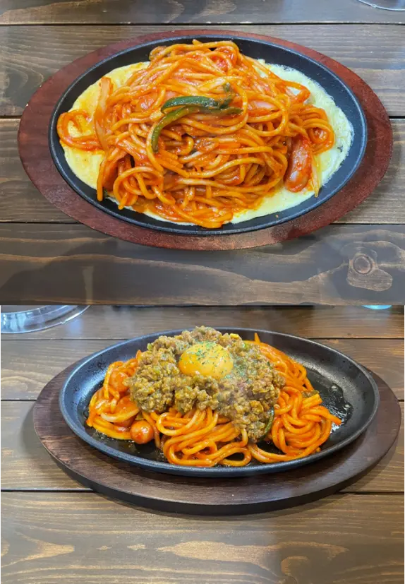 鉄板ナポリタン