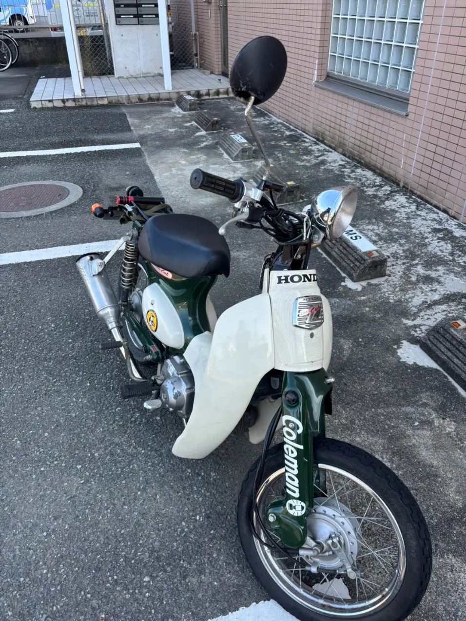 愛車のカブ1