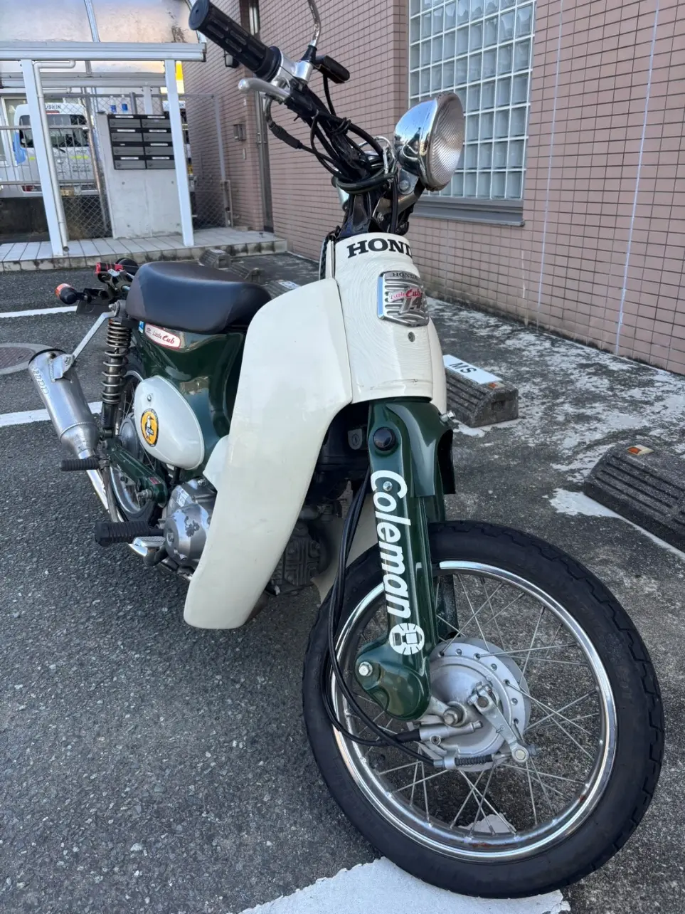愛車のカブ3